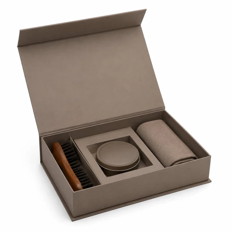 Magneetdoos voor schoenverzorging