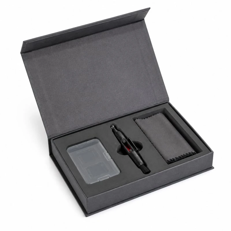 Doos voor fotografieaccessoires