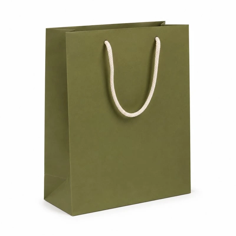 Papieren tas voor theewinkel